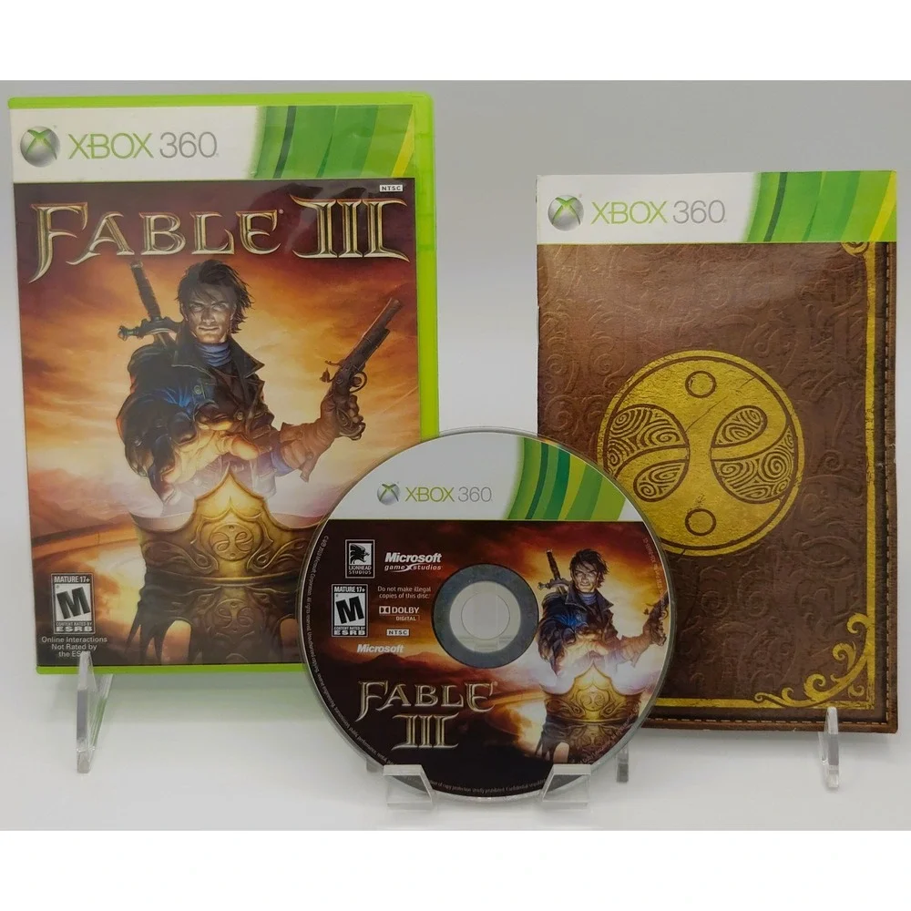 Fable 3 III - Xbox 360 - CIB w/ Manual - Tested - Fast Shipping